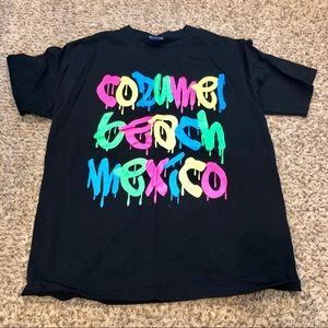 Cozumel Beach Novelty T shirt - M